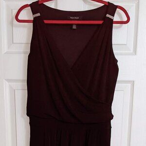 Black Jumpsuit with silver accent